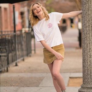 Brandy Melville white RED CALIFORNIA